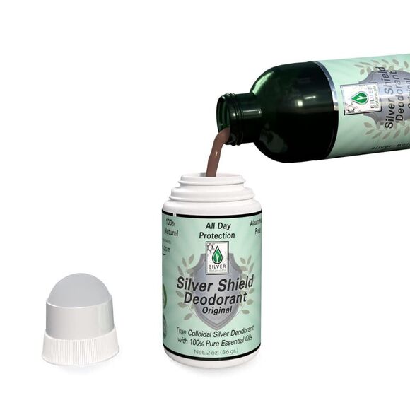 Deodorant Refill - All Natural Colloidal Silver Deodorant - 4 Oz - Picture 4 of 7